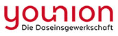 Logo Younion - Die Daseinsgewerkschaft